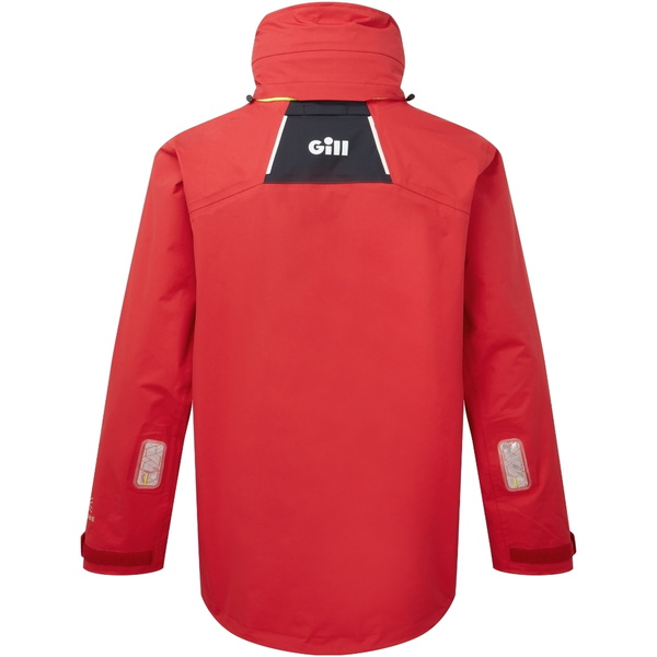 2026 Gill Da Uomo OS3 Coastal Jacket OS33J - Red